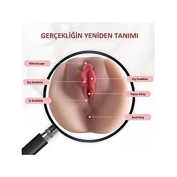 Gereki 3D Vajinal & Anal Masturbatr
