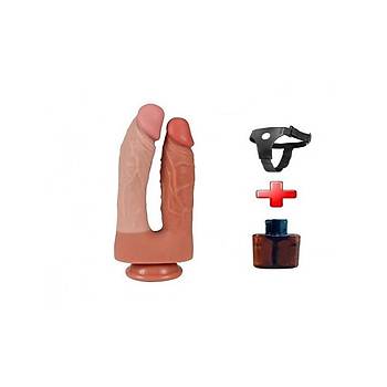ki Cinsel Girili Kemerli Vantuzlu Realistik atal iftli Dildo