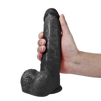 Süper Realistik Zenci Penis Et Dokulu 22cm