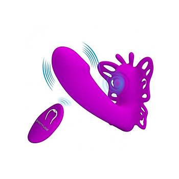 Uzaktan Kumandal 12Titreim 4Darbe Teknolojik G-Spot Vajinal Vibratr