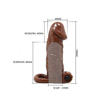 Damarl Penis Klf 6,5cm Uzatmal ve Vibrasyonlu