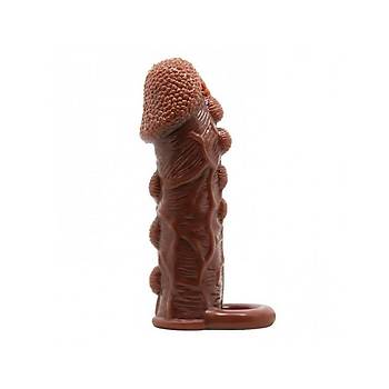 Kabartma Yzeyli Penis Klf 3cm Uzatmal