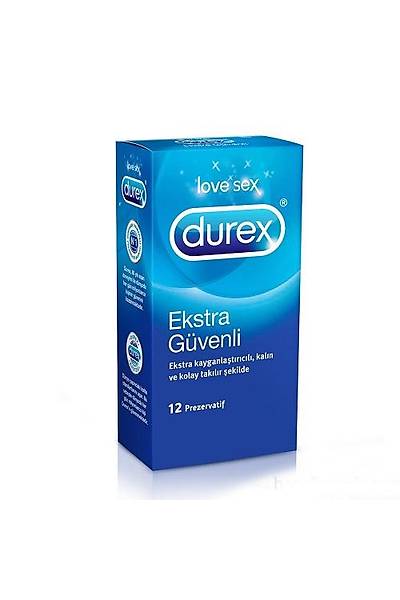 Durex Ekstra Gvenli Prezervatif 12li