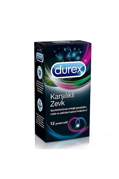 Durex Karlkl Zevk / Kabartmal ve Delay Prezervatif