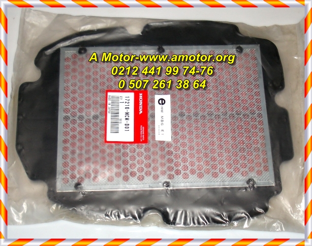 HONDA VFR 800 HAVA FİLTRESİ ORJİNAL SIFIR 17210-MCW-D01