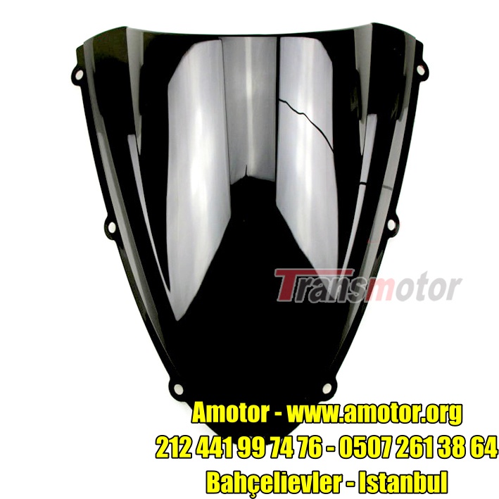 ZX10R 06-07 Double Bubble Siyah Cam « Motosiklet Parçaları