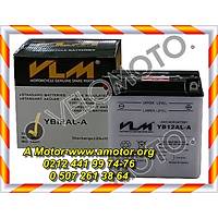 106-203	 VLM AK YB12AL-A YAMAHA FZR 600 R  STANDART BEYAZ ASD YANINDA, 6 AY GARANTL VLM AK MOTORSKLET AKS