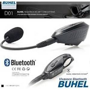BUHEL D01 BLUETOOTH �NTERCOM S�YAH TEKL� SET