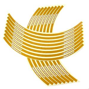 18''  honda cbr  Motor jant serit sticker / cikartma reflektorlu sari