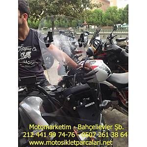 motorsiklet cam aparat� cam uzatma r�zgar cam� her motosiklete uygundur