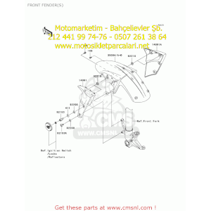 35004-0076-777 kawasak zx6 �amurluk 2008 model