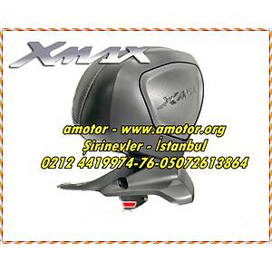 Yamaha Xmax Sissy Bar S�rt Dayama, X-max Sissy Bar S�rt Dayama Mat Siyah