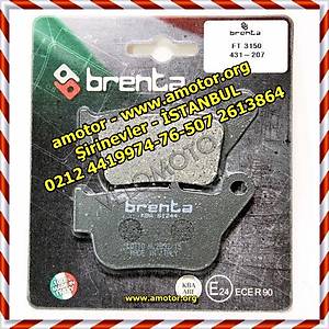 431-207, xmax 250 arka balata, x-max 250 arka balata, xmax 250 arka fren balata