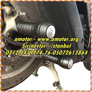 Yamaha NMax 155 egsoz koruma takozu �cretsiz kargo, N-max 155 Egzoz Koruma Takozu