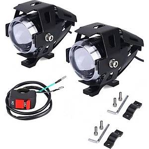 MOTOS�KLET S�S FARI SET� U5 LED 3 MODLU D��ME HED�YEL� PNR