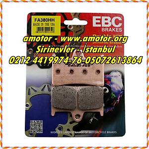 Yamaha MT-10 �n fren balatas� EBC FA380HH sinterli balata, Mt 10 Ebc Balata