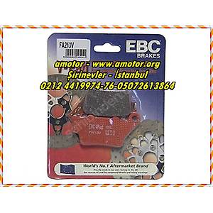 Yamaha MT-03 arka fren balatas� EBC FA213V yar� sinterli balata, Mt 03 Ebc Balata, Mt03 Fren Balatas� Ebc