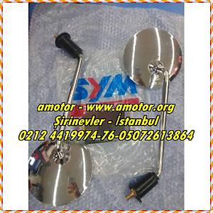 Sym Fiddle 2 125 Ayna Seti, Fiddle Ayna Tak�m�