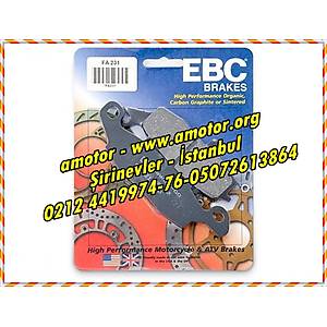2002-10 Suzuki V-Strom DL1000 �n fren balatas� sa� EBC FA231 organik, Dl 1000 Fren Balatas�