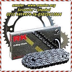 RK ZINCIR DISLI SET KAWASAKI Z1000 10-14, Z 1000 RK Z�NC�R D��L� SET