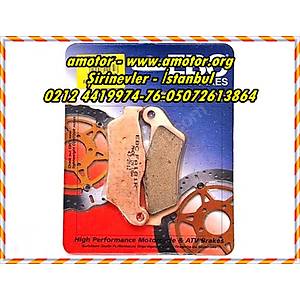 KTM 125 LC2 �n fren balatas� EBC FA181R sinterli balata, Ktm Duke 125 Fren Balatas� Ebc