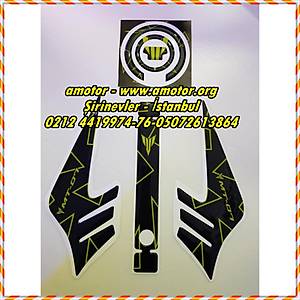 Yamaha Mt-07 2014/17 Tank Pad Seti, Mt 07 Tank Pad Seti, Mt07 Tank Pad