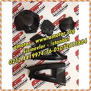 Kawasaki Ninja ZX-10 R karbonfiber ma�a koruma seti, ZX10-R Ma�a Koruma Karbon