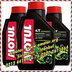 Motul 5000 10w40 Yari Senteti̇k Motosi̇klet Ya�i 1 Lt