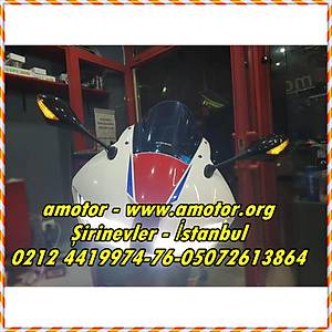 Honda Cbr 600rr A Kalite Sinyalli Ayna Tak�m�, 1000rr sinyalli ayna tak�m� 600 rr Ayna , Cbr 600 rr Sinyalli Ayna Tak�m�