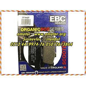 SYM Joymax 250 arka fren balatas� EBC SFA427 organik balata, Joymax 250 Ebc Balata