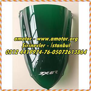Kawasaki Ninja Zx6-636 Ye�il �n Cam 2005-08, Zx6 Ye�il Cam, 636 �n Cam Ye�il