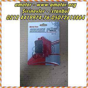 Yamaha TT 600 E arka fren balatas� organik balata, TT600 Organik Balatas�