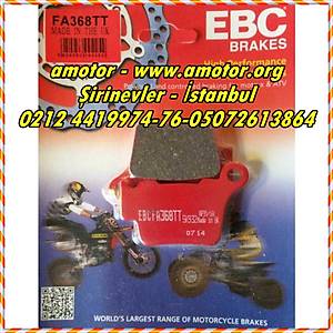 KTM 450 SX arka fren balatas� EBC FA368TT karbon balata