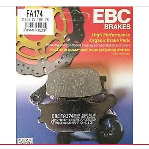 Honda, CBF 600 (2008-2009), organik Arka Fren Balatas�, EBC FA174