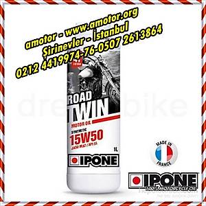 Ipone Road Tw�n 15W50 4T Sentetik Motosiklet Ya�� (1L)