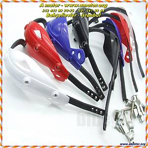elcik koruma  croos elcik koruma demir destekli renk se�enkleri mevcut 7/8" Motorcycle Dirt Bike ATV Brush Bar Hand Guard Handguard Protector