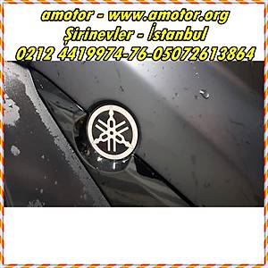 Yamaha Xmax 250-400 Yamaha Orj Tip Metal Amlem Sticker Seti 5.5, Metal Amblem Yamaha Sticker, Metal Sticker
