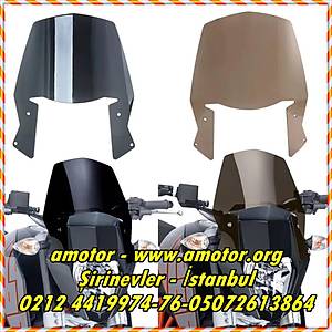 Ktm 690 2012-18 Siyah �n Cam, Duke 690 Cam, Ktm 690 12-18 Siyah Cam