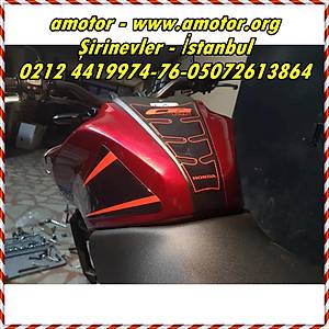 Honda Cb 125R-250R 93 Tank Pad Seti 3L� Set