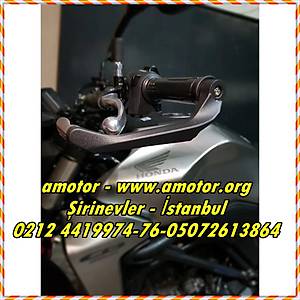 Honda Cb 250R Manet Koruma Seti Grey Black, Cb 250 Manet Koruma, Cb250r Manet koruma Gri