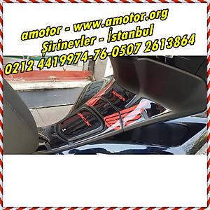 Honda Pcx 125-150 2018 Red Black �zel Tank Pad