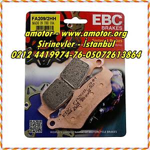 Honda NX 650 Dominator �n fren balatas� EBC FA209/2HH sinterli balatas�, Nx 650 Fren Balata Ebc