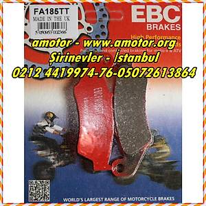 Yamaha WR 250 F �n fren balatas� EBC FA185TT karbon balata, Wr 250 Ebc Balata