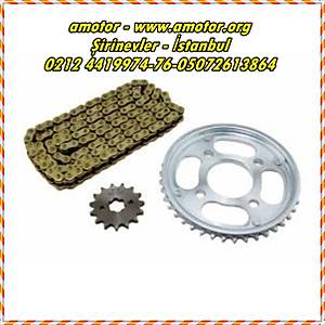 Honda Cb 125 F Oringli Zincir Di�li Seti, Cb 125F Zincir set
