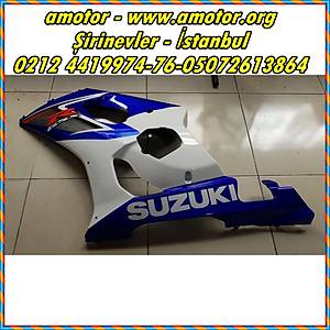 Suzuki Gsxr 1000 K3-K4 Sol Sinyal Grenaj� Mavi Beyaz, Gsx-r 1000 Sol Yan Grenaj, Gsxr 1000 Grenaj