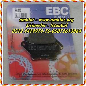 KTM 690 Duke R arka fren balatas� EBC FA213 organik balata, Duke 690 Ebc Balata