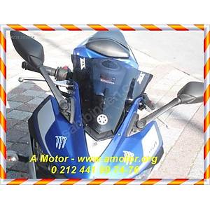 YAMAHA R25 KOYU F�ME CAM ZEUS MOTOR R 25 CAM, �N CAM S�PERL�K