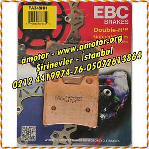 Yamaha FZS1000 arka fren balatas� EBC FA348HH sinterli balata, Fz 1000 Fren Balata Ebc