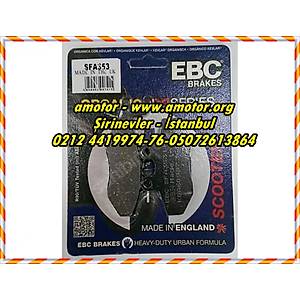 Piaggio Beverly 200 arka fren balatas� EBC SFA353 organik balata, Beverly Fren Balatas� Ebc Marka