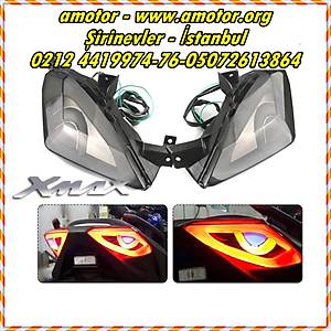 Xmax 2019 Led Stop-Sinyal Seti, YAMAHA XMAX 125-250-300-400 YEN� KASA Led Stop